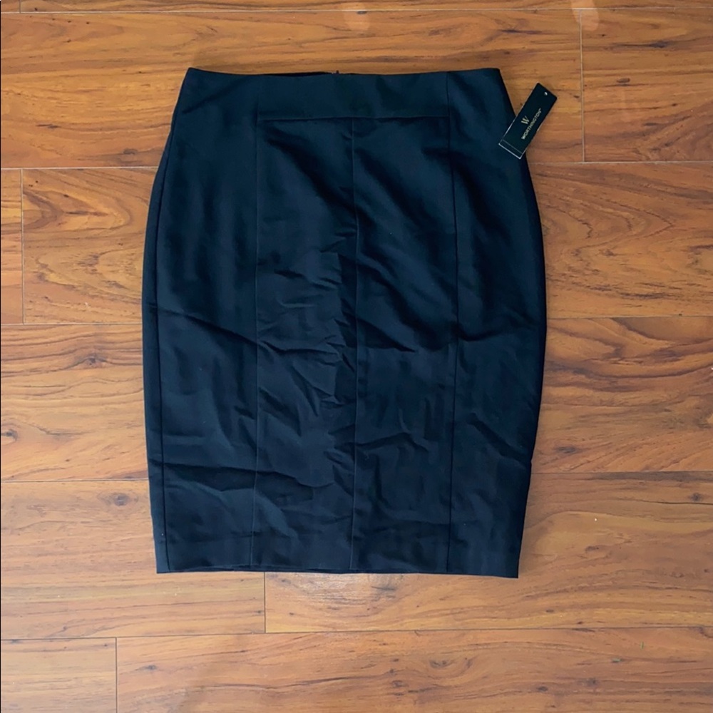 Worthington Blue Knee-length Pencil Skirt for Work